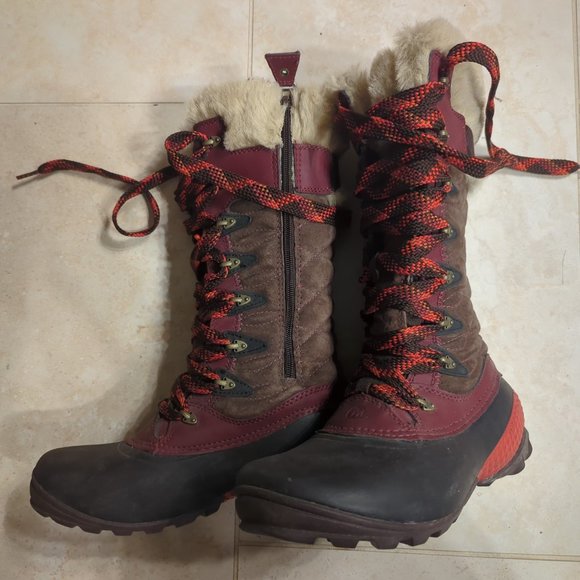 NEW Merrell Winterbelle Mahogany Peak Waterproof Boots (Women US Size 6) - Picture 3 of 14